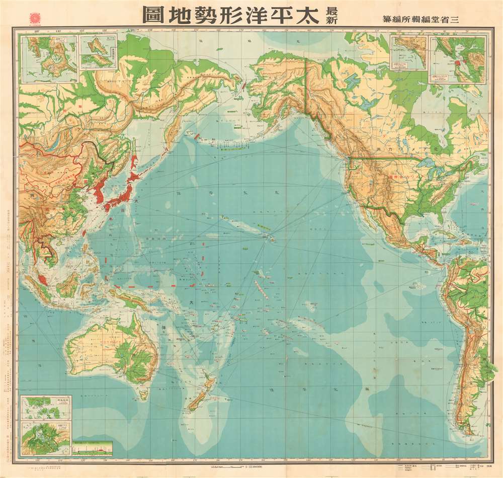 Newest Pacific Situation Map. / 最新太平洋形勢地圖 - Main View