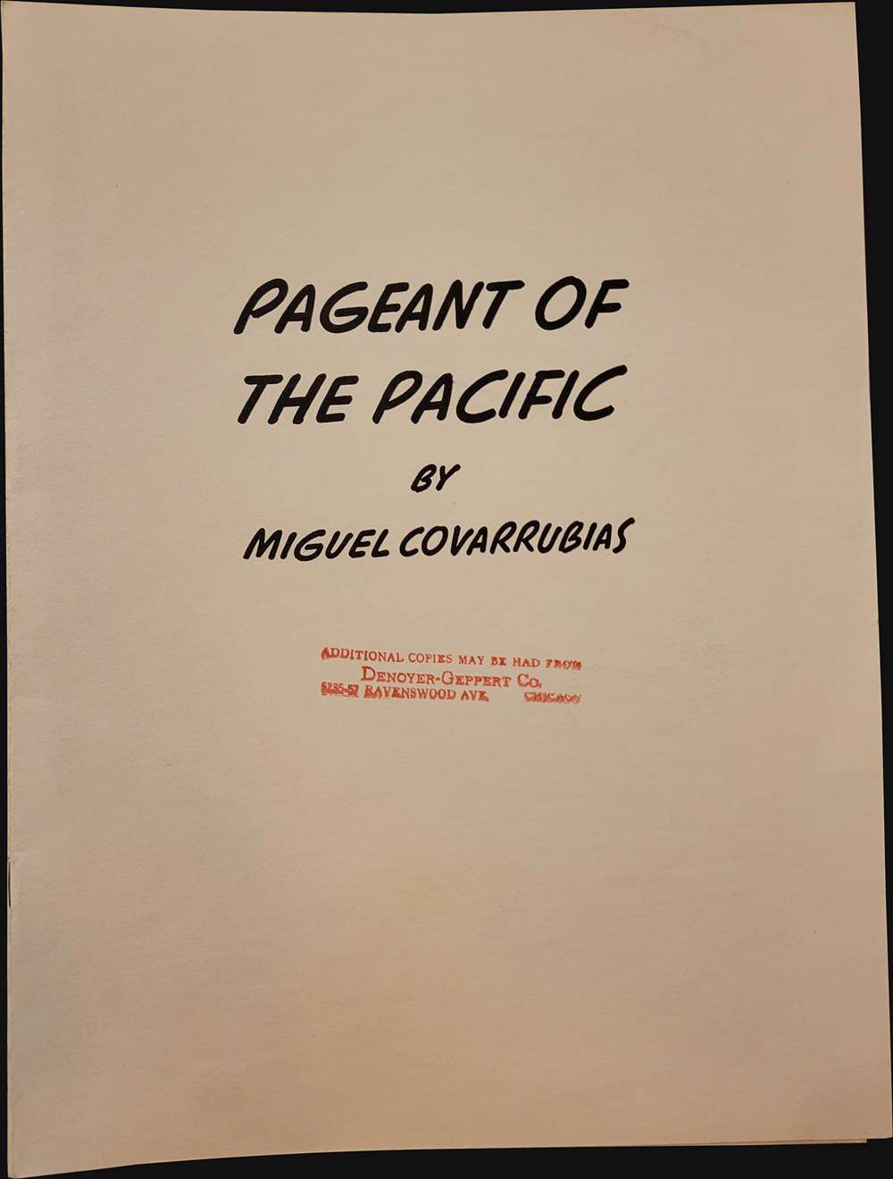 Pageant of the Pacific. - Alternate View 8
