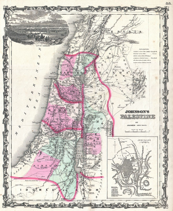 Johnson's Palestine. - Main View
