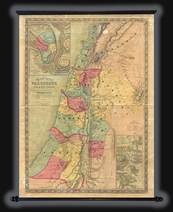 New Map of Palestine. - Main View