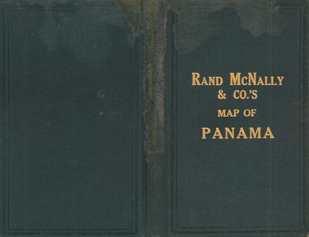 The Rand-McNally new library atlas map of Panama. - Alternate View 2