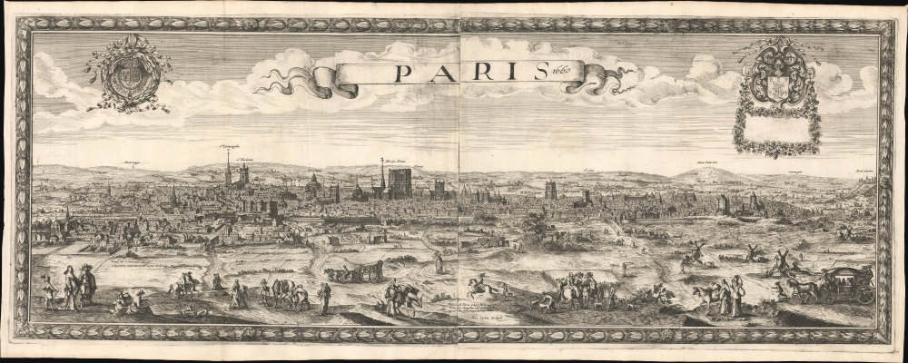 Paris 1660. - Main View