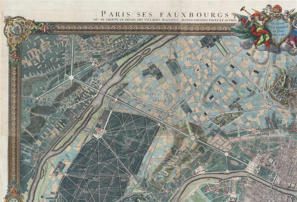 Paris, ses Fauxbourgs, et ses Environs. - Alternate View 2