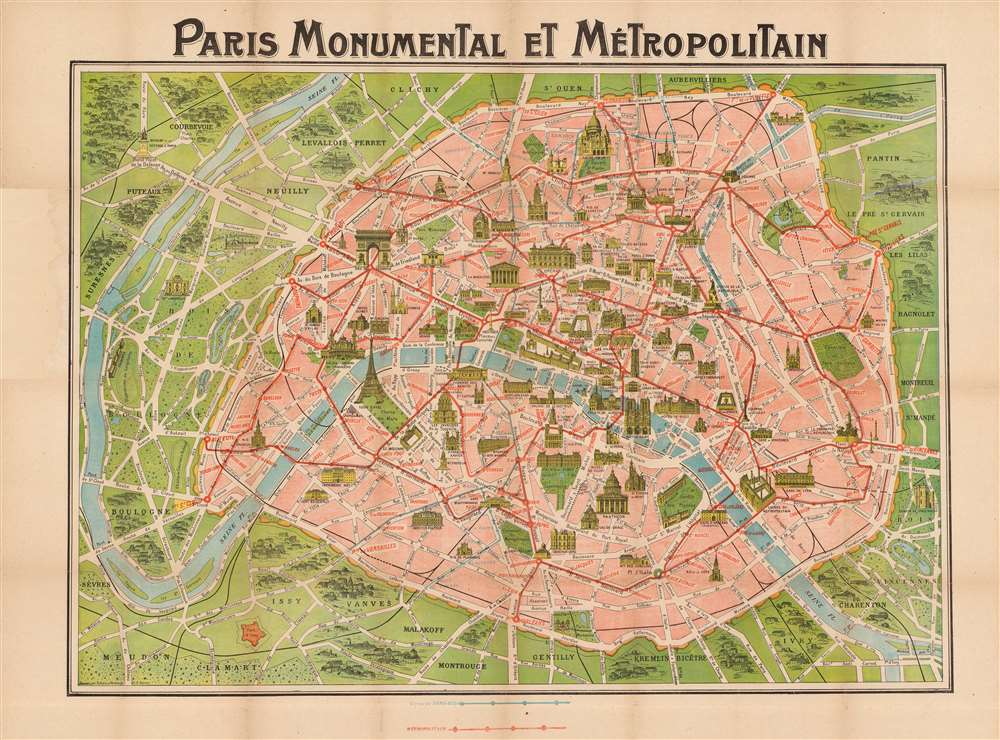 Paris Monumental et Métropolitain. - Main View