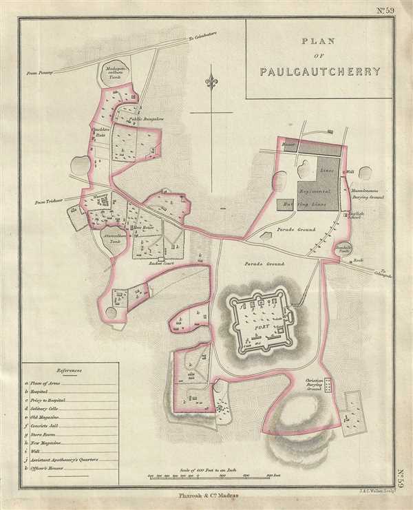 Plan of Paulgautcherry. - Main View