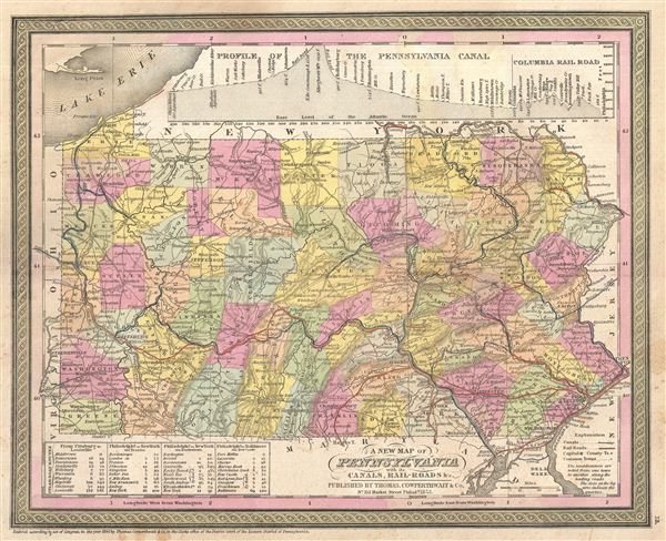 Map of Pennsylvania. - Main View