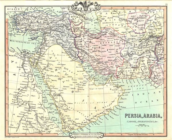 Persia, Arabia, Cabool, Afghanistan, etc. - Main View