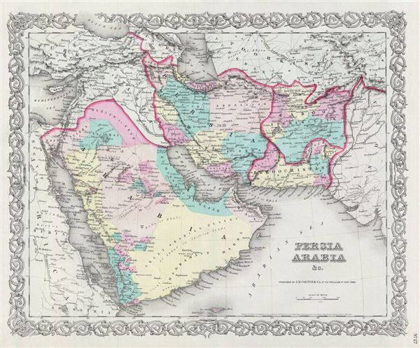 Persia Arabia & c. - Main View
