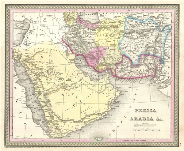 Persia Arabia & c. - Main View