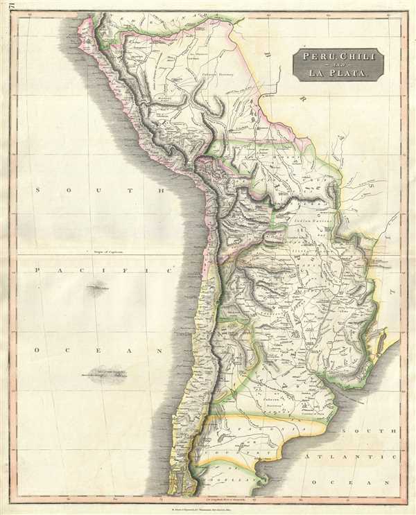 Peru, Chili and La Plata. - Main View