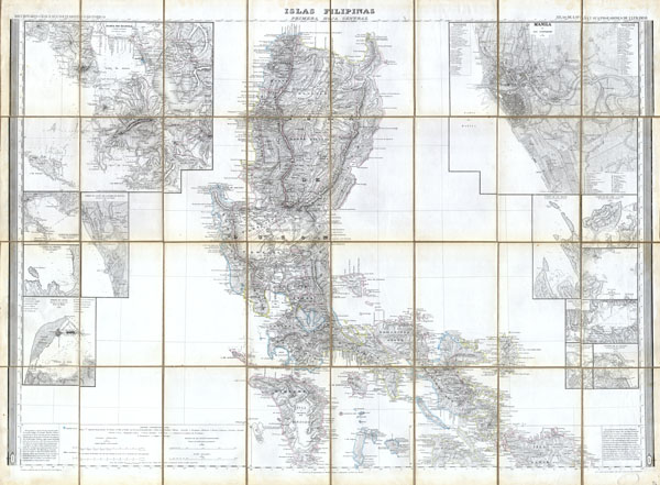 Islas Filipinas, Primera Hoja Central - Main View