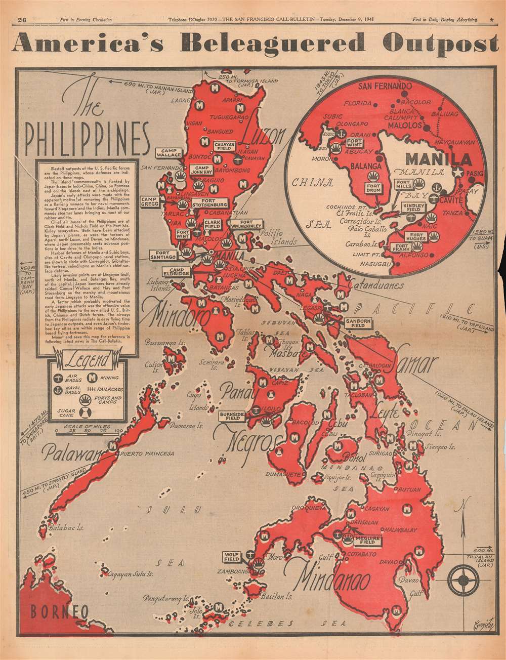 America's Beleaguered Outpost. The Philippines. - Main View