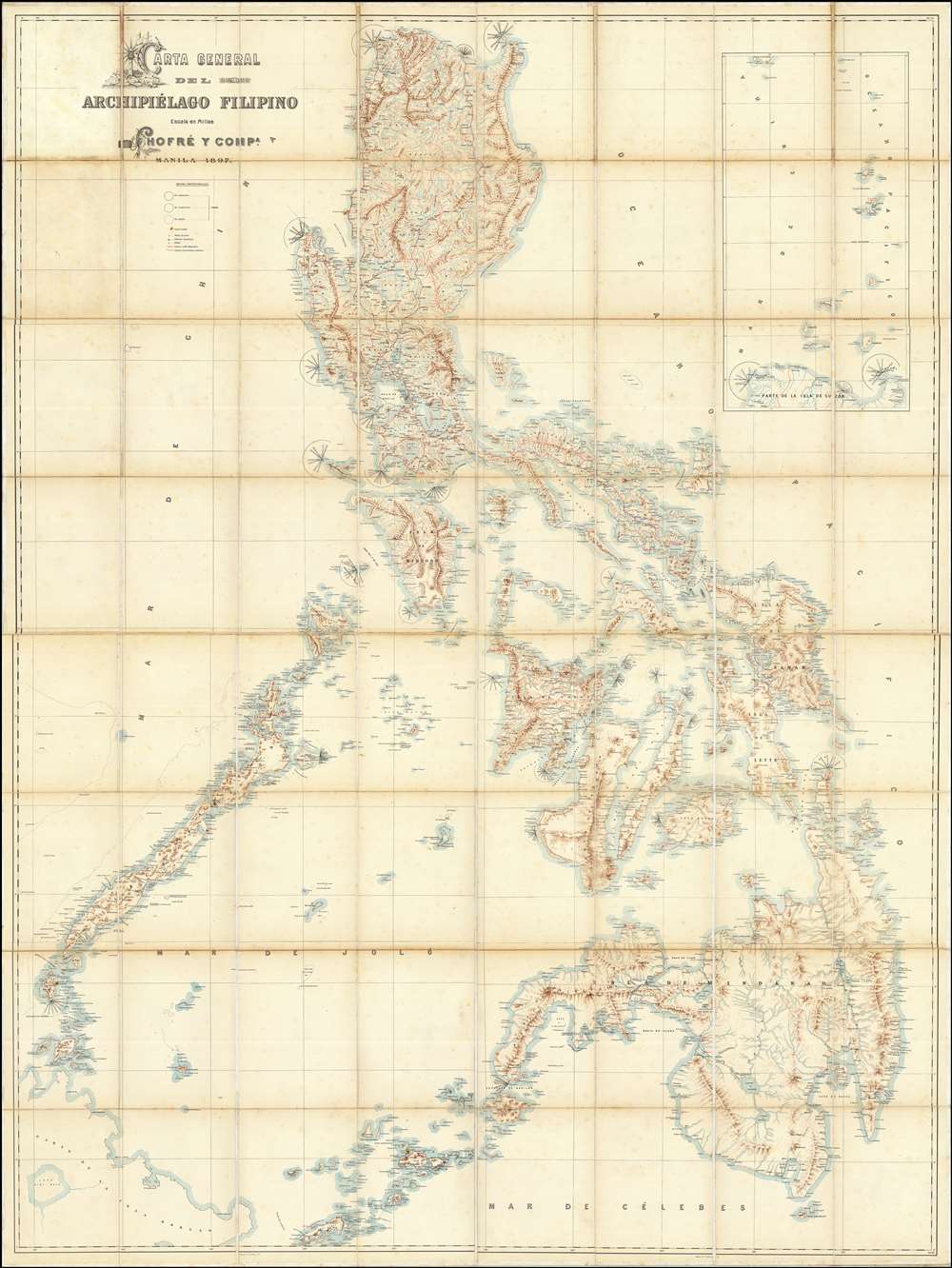 Carta General del Archipiélago Filipino. - Main View