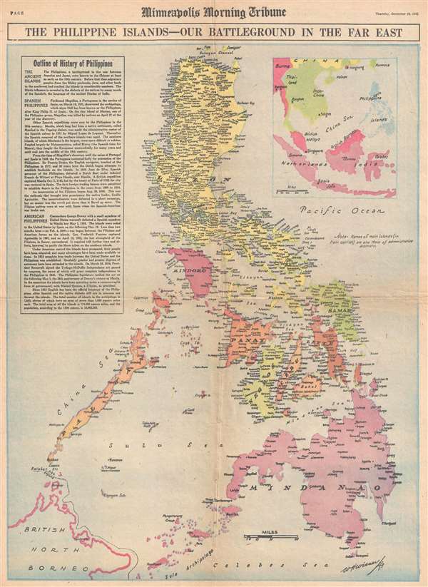 The Philippine Islands - Our Battleground in the Far East. - Main View