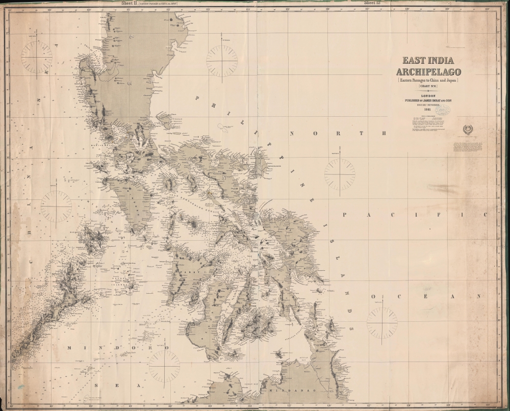 East India Archipelago [Eastern Passages to China and Japan] [Chart No. 6]. - Main View