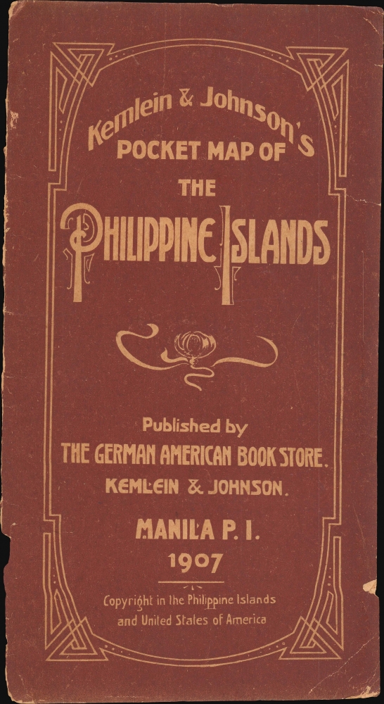 Kemlein and Johnson's Pocket Map of the Philippine Islands. - Alternate View 2