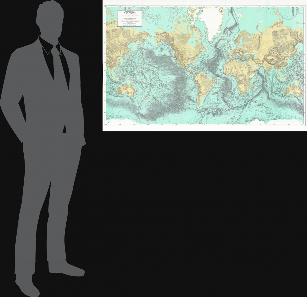 Physiographic Map of the Earth. - Alternate View 1