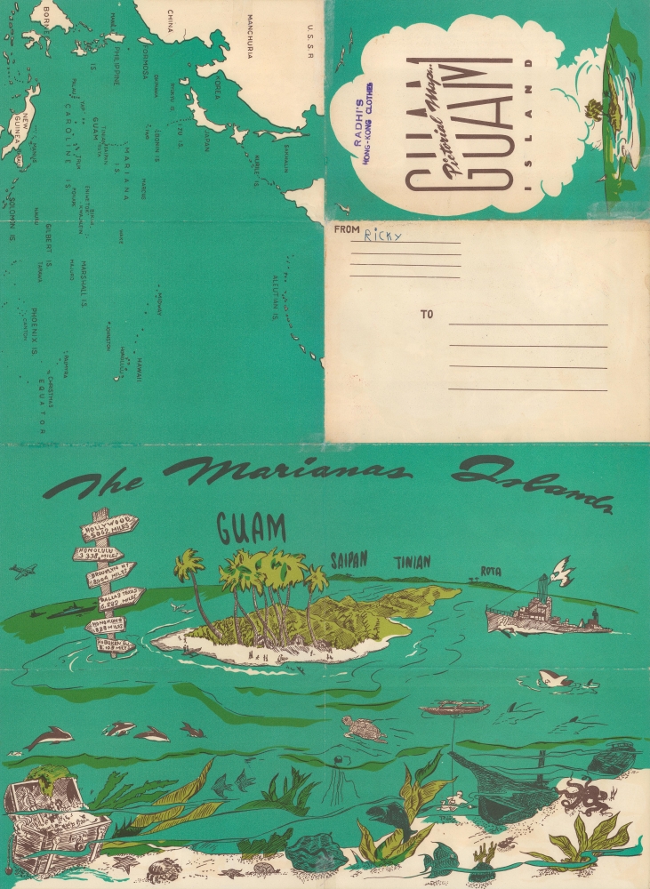 The Historical Island of Guam of the Marianas Islands. - Alternate View 1