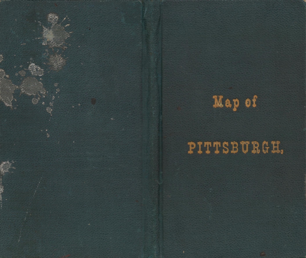 Map of Pittsburgh and Allegheny City. - Alternate View 1