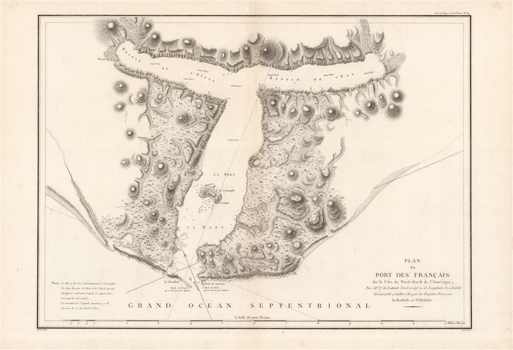 Plan du Port des Francais. - Main View