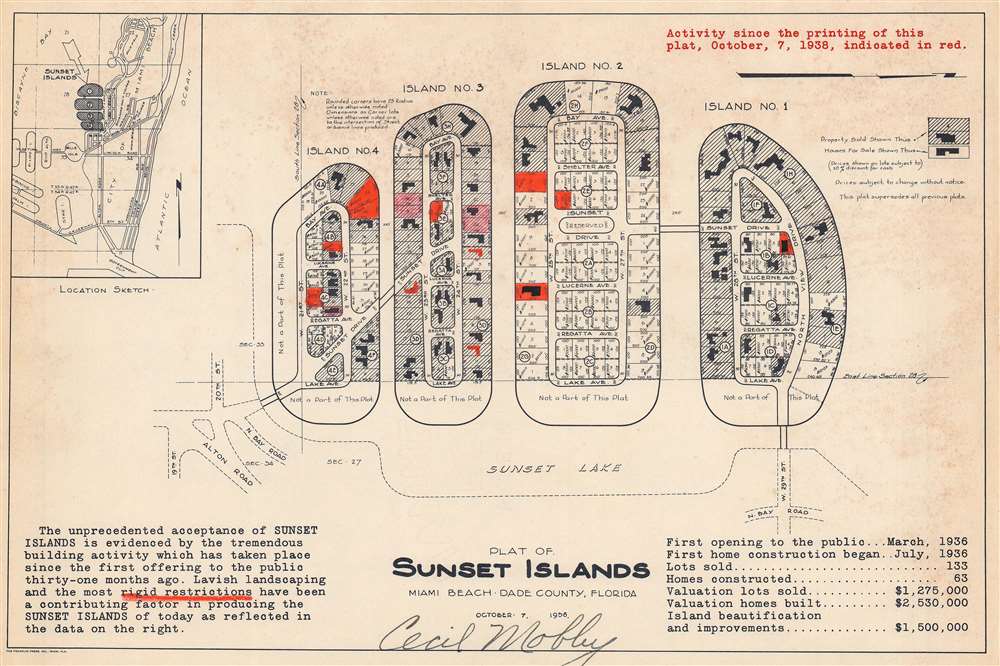 Sunset Islands, Miami Beach: A Portfolio of Estates. - Alternate View 7