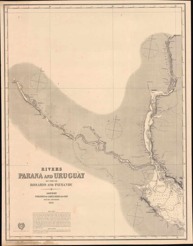 Rivers Paraná and Uruguay as far as Rosario and Paysandu. - Main View