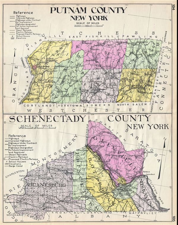 Putnam County New York.  Schenectady County New York. - Main View