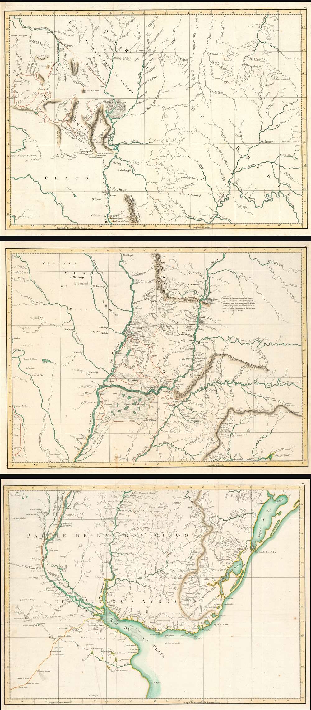 (Untitled Maps of the Viceroyalty of the Río de la Plata) - Main View