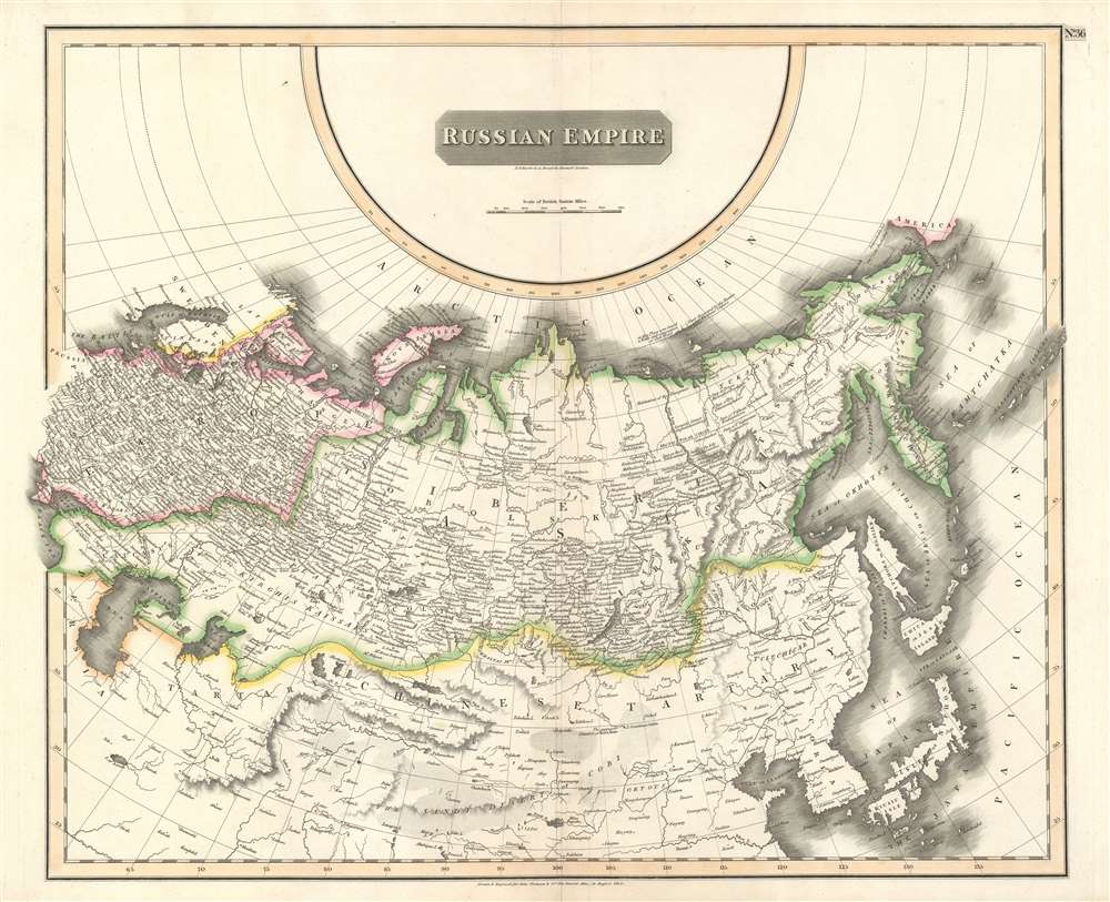 Russian Empire.: Geographicus Rare Antique Maps