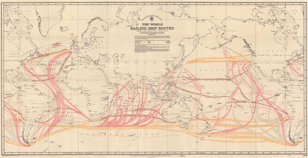 The World Sailing Ship Routes. - Main View