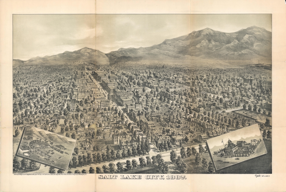 Salt Lake City, 1887. - Main View