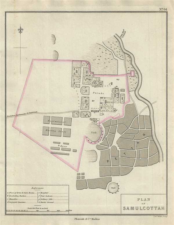 Plan of Samulcottah. - Main View