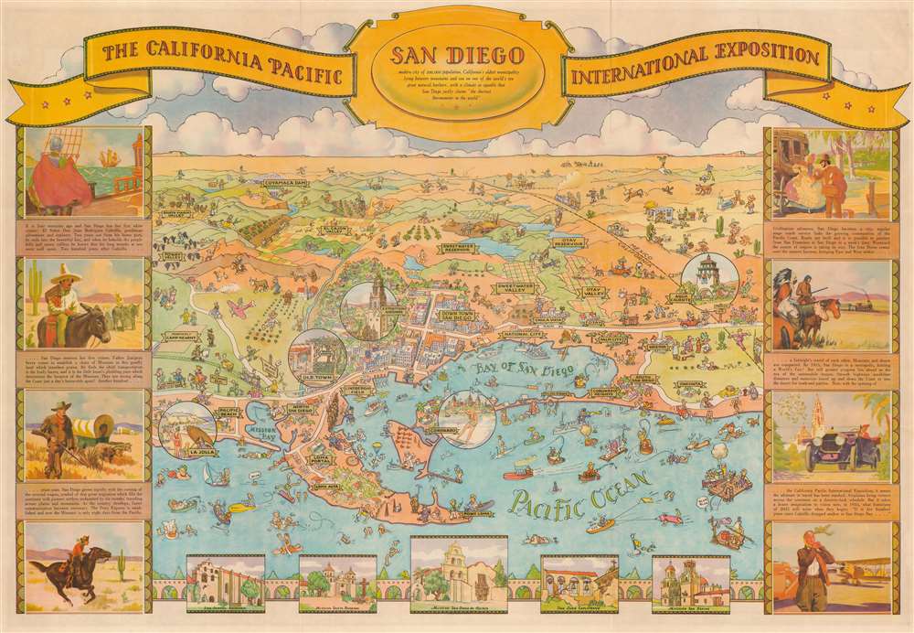 San Diego. The California Pacific International Exposition. - Main View