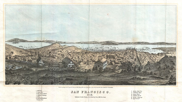 San Francisco. 1856. - Main View