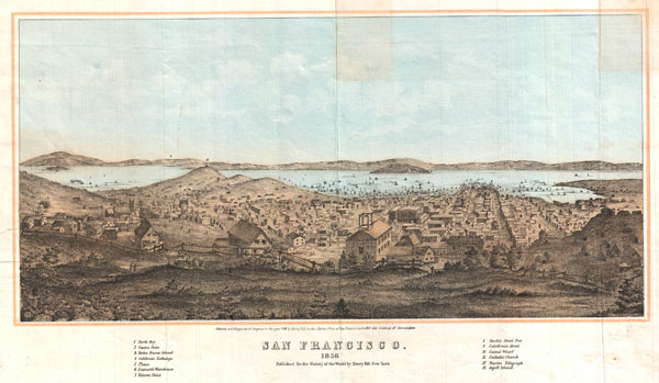 San Francisco. 1856. - Main View