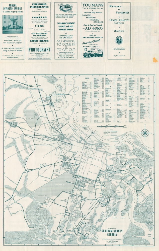 City of Savannah and vicinity. - Alternate View 2