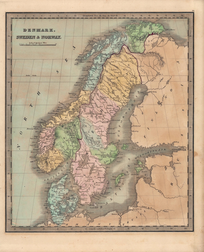 Denmark, Sweden and Norway. - Main View