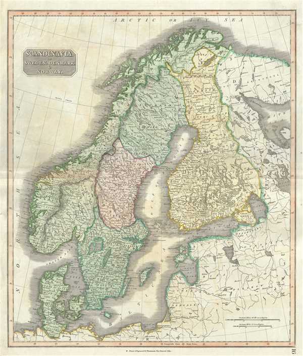 Scandinavia, or Sweden, Denmark and Norway. - Main View
