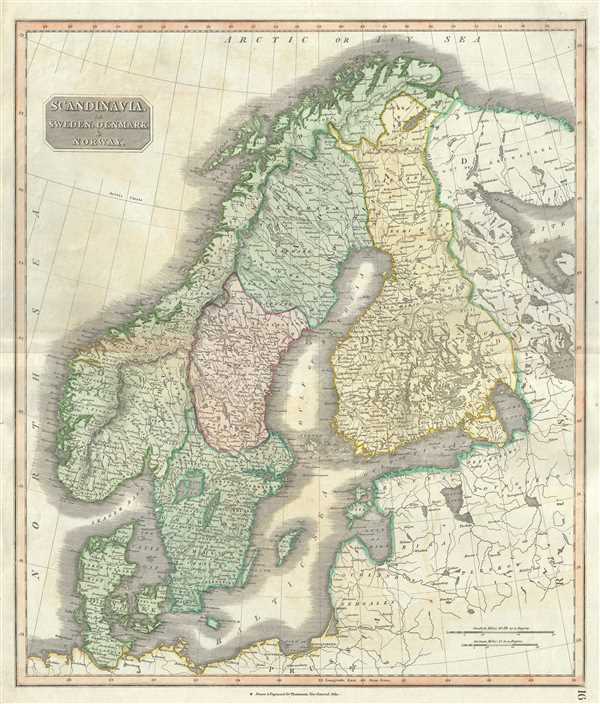 Scandinavia, or Sweden, Denmark and Norway. - Main View