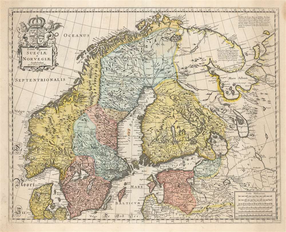 Tabula Regnorum Sueciae et Norvegiae. - Main View
