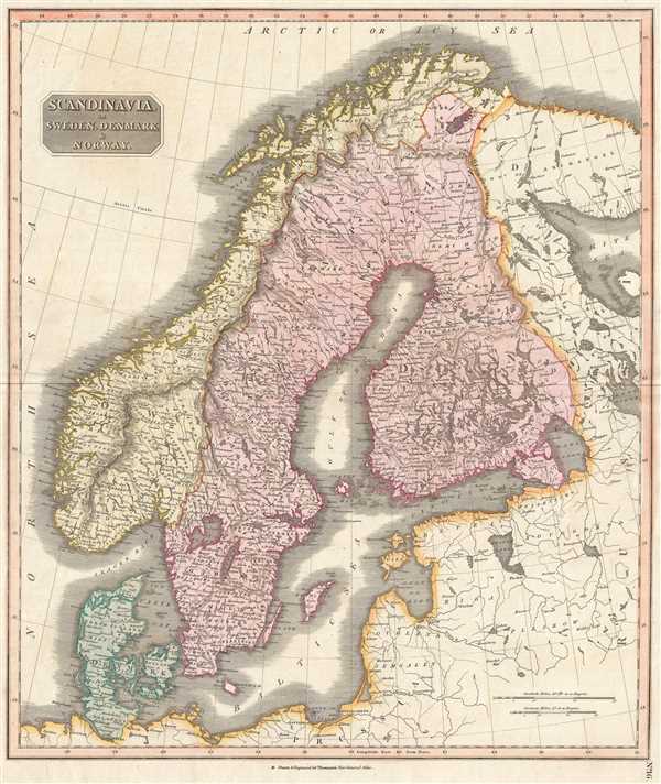 Scandinavia, or Sweden, Denmark and Norway. - Main View