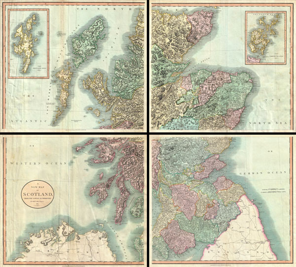 A New Map of Scotland. - Main View