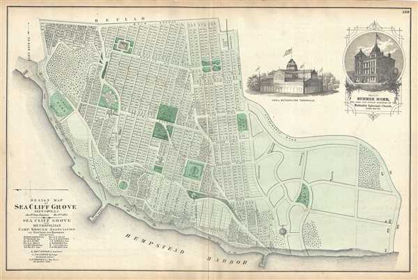 Design Map of Sea Cliff Grove, Glen Cove, L.I. - Main View