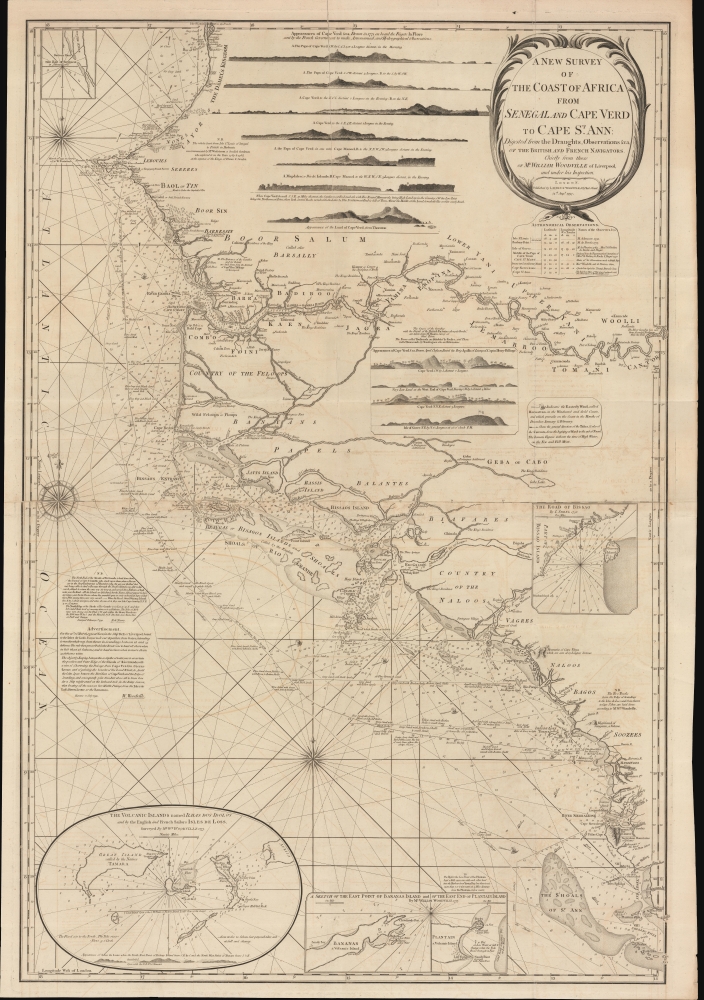 A New Survey of the Coast of Africa from Senegal and Cape Verd to Cape St. Ann. - Main View