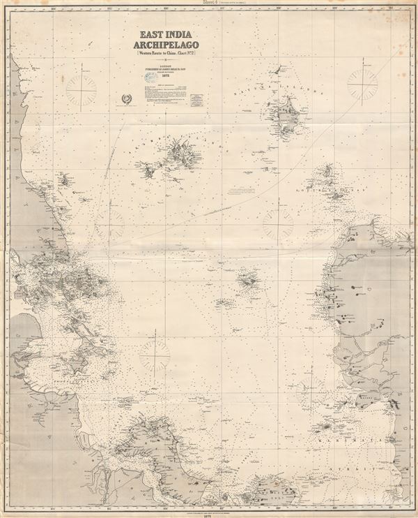 East India Archipelago (Western Route to China Chart no. 2) - Main View