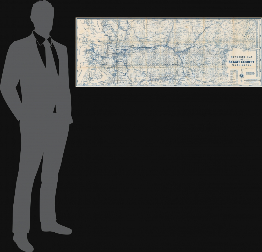 Metsker's Map of Skagit County, Washington. - Alternate View 1
