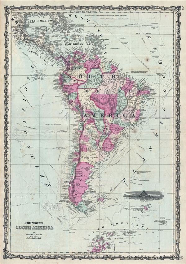 Johnson's South America. - Main View