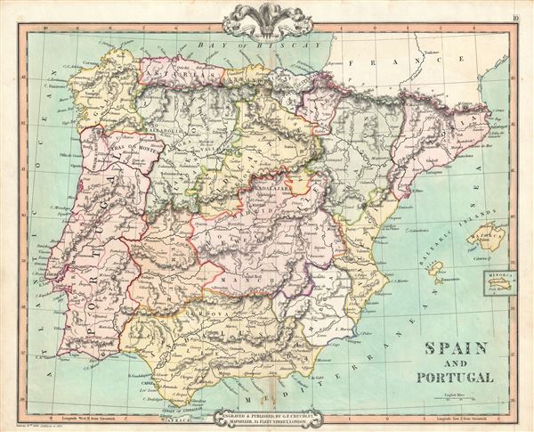 Spain and Portugal. - Main View