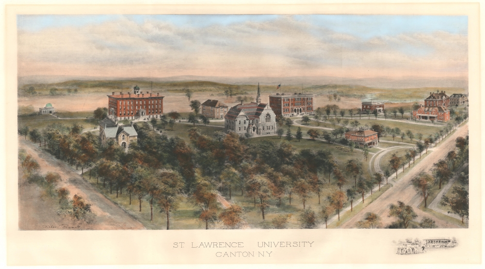 St. Lawrence University Canton N.Y. - Main View