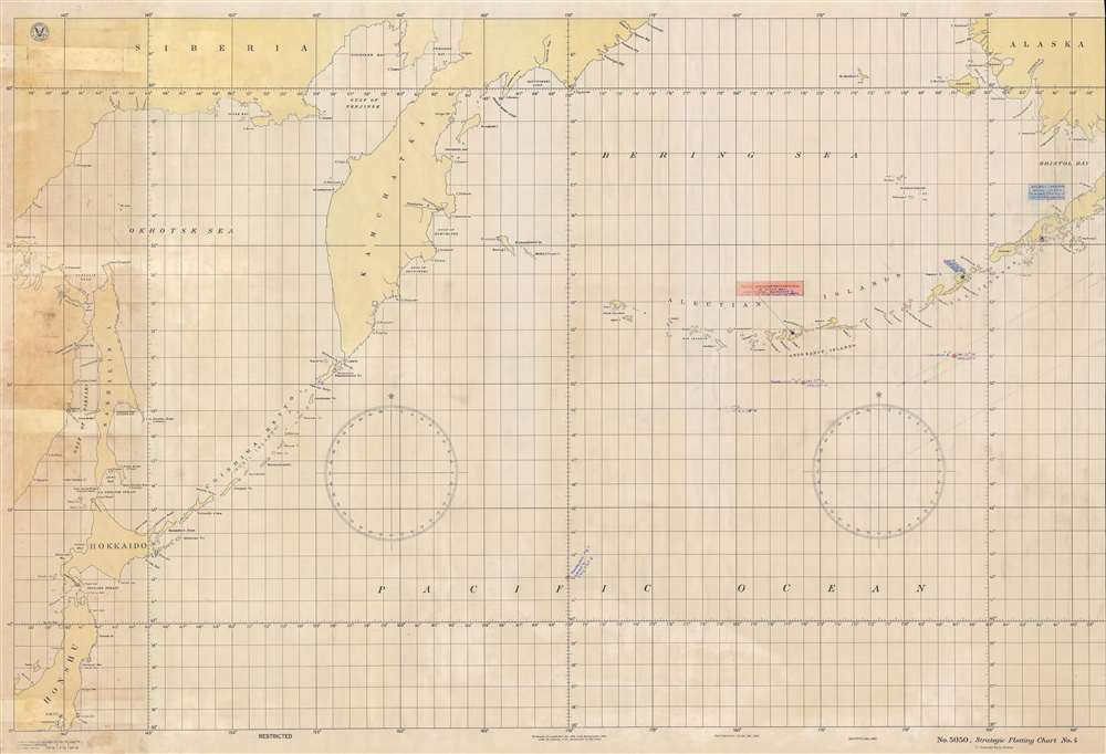 No. 5050, Strategic Plotting Chart No. 4. - Main View